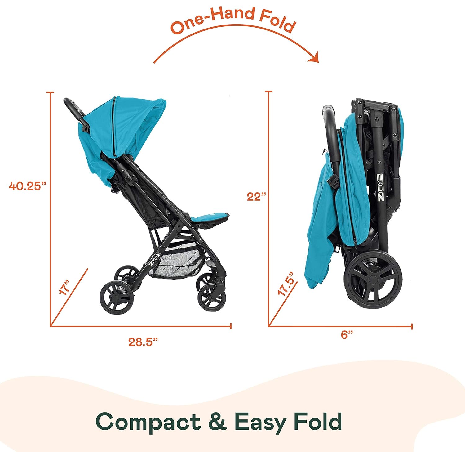 zoe stroller airplane