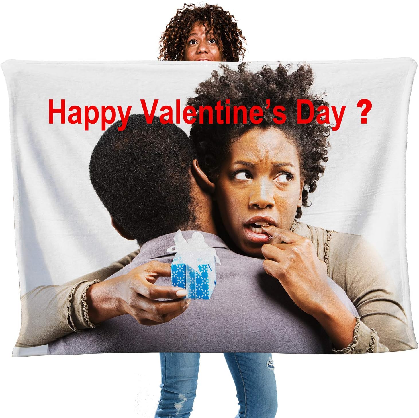 Custom Photo Throw Blankets Personalized Couples Lovers