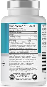 Great Oral Health Oral Probiotics BLIS K12 M18 60 Chewables Mint view 8