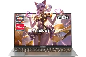 ACEMAGIC 2024 Newest Gaming Laptop with Backlit Keyboard, 16.1-inch FHD Display Laptop with AMD Ryzen 7 5700U Processor(8C/16T), 16GB RAM 512GB ROM Laptop Computer, Support WiFi 6, 53Wh Battery