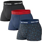 Pair of Thieves Men’s Trunks Underwear Multipack – Cooling Mesh, No-Chafe Comfort, Stay-Put Fit, Breathable Performance