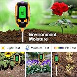 BlumWay 5-in-1 Soil Tester pH Moisture Light Temperature Greenhouse Kit view 2