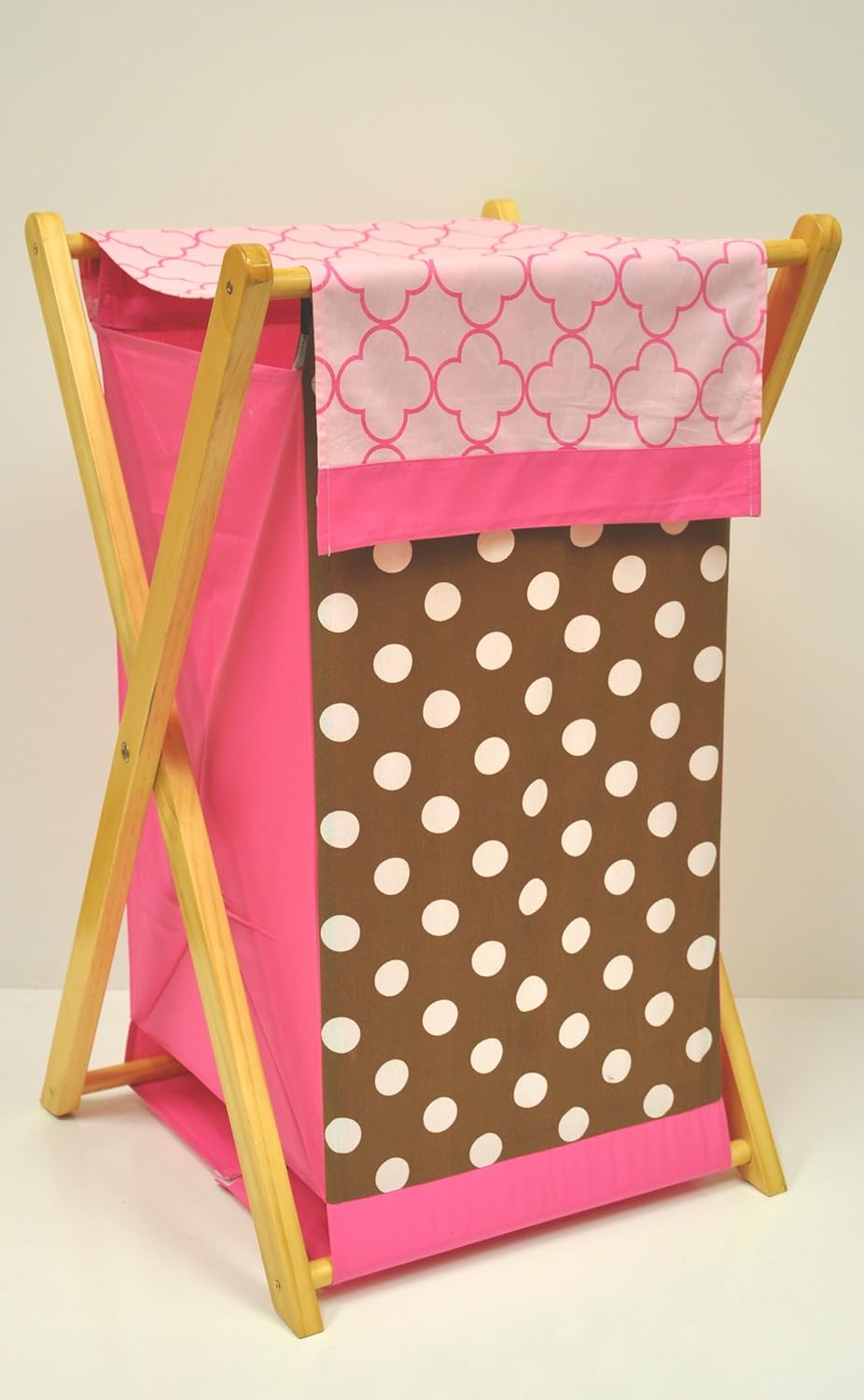 Bacati Butterflies/Lady Bug Pink/Chocolate Hamper