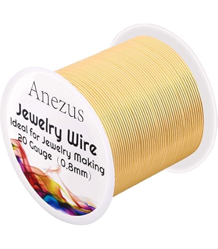 Amazon.com: MIKIMIQI Jewelry Wire - 328Ft, 26 Gauge, Tarnish