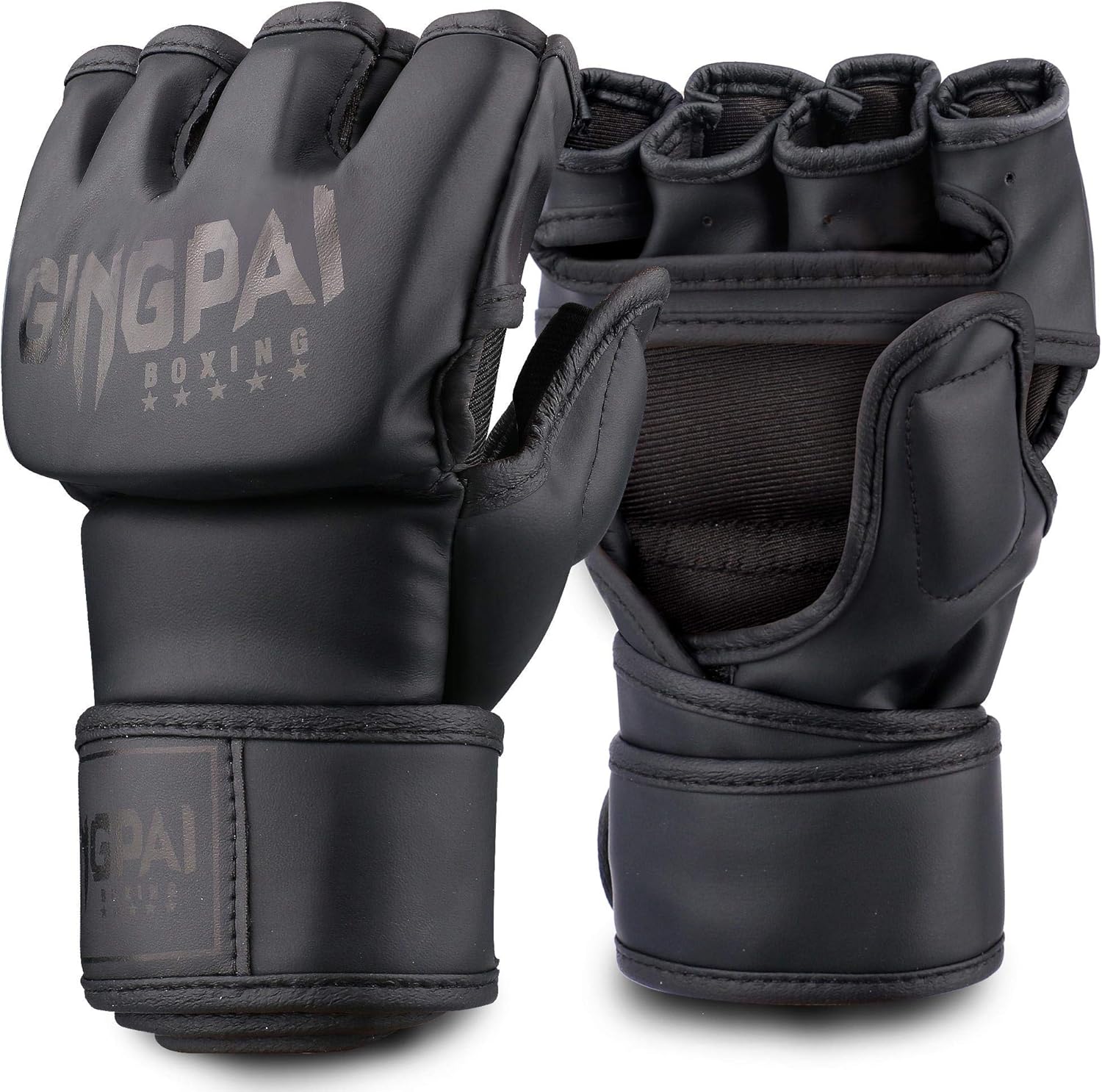 GINGPAI Half Training Boxing Mitts Gloves for Men Women, Training Gloves, Sparring Gloves for Punching Bag, Kickboxing, Muay Thai, MMA, UFC : Sports & Outdoors