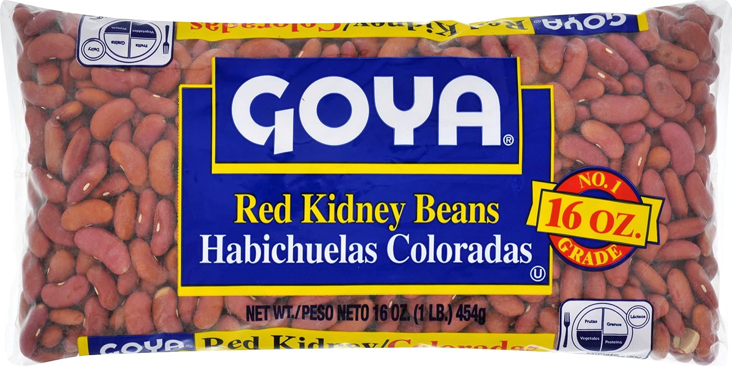 Goya Kidney Beans, Red, 1 Pound