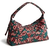 Vera Bradley womens Premium Cotton Roxbury Crescent Shoulder Bag