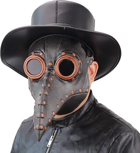 Amazon ペストマスク パンクガス 中世期風 鳥嘴仮面 病気の医師 鳥博士 コスプレ衣装 コスチューム用小物 お祭りモンスター ホラー ジョークアイテム 仮装大会 イベント スタイル A コスプレ 仮装 通販