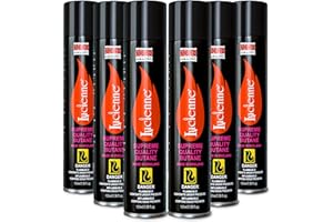 Lucienne Ultra-Refined Butane Fuel - Pure-Butane Refill Fluid for Torch with Nozzle Adapter - 5 Plastic Tips to Prevent Leakage - Sulfur-Free Lighter Gas Refill for A Efficient Burn (100 ml, 6 Pack)