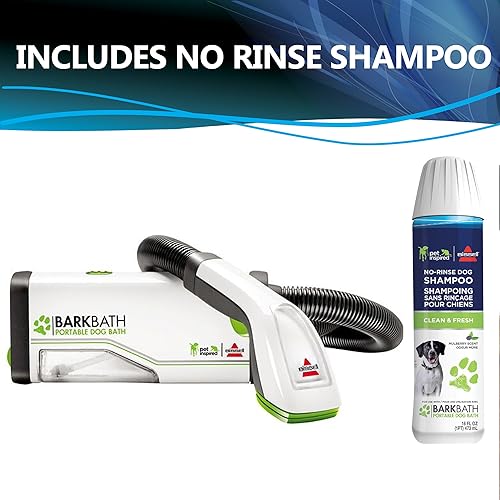 Bissell BarkBath Qt – Quiet Tone Portable Dog Bath Grooming