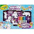 Crayola Scribble Scrubbie Toy Pet Playset, Confetti Party Pack, Coloring Toy for Kids, Gift for Ages 3, 4, 5, 6, 7