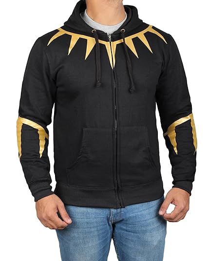 black panther hoodie mens