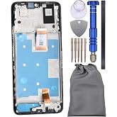 Display Screen Touch Digitizer with Screen Frame for Honor X7a Black 6.75