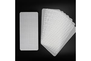 Kispog Freeze Dryer Trays Liners: Small 8-pack Mesh Silicone Dehydrator sheet For Harvest Right Small Tray - Non-stick Odor-Free BPA-Free Reusable