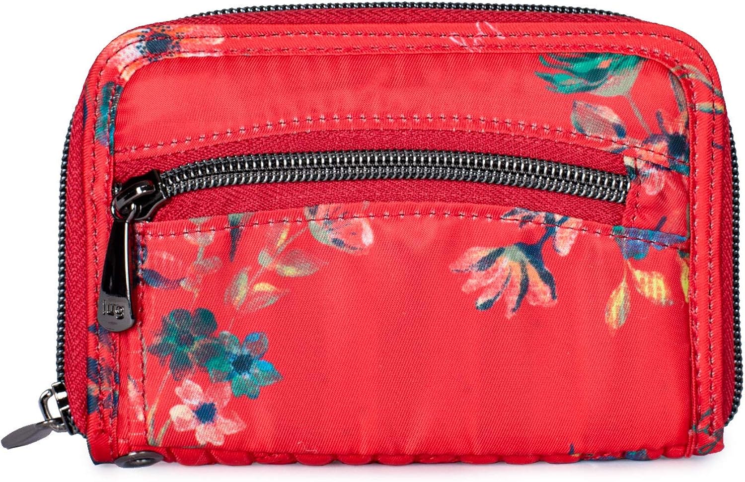  | Lug Women's Rodeo Travel Wallet, Bouquet Red, One Size | Travel Wallets