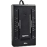 Amazon Basics Standby UPS 800VA 450W Surge Protector Battery Power Backup - 12 Outlets, Black
