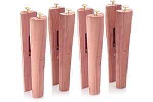 HOUNDSBAY Cedar Boot Tree Shaft Shaper, Cowboy & Tall Boot Inserts Shape Holders, Women