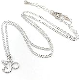 Tiny Squirrel Sterling Silver Charm Necklace