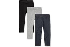 The Children's Place Baby-Girls and Toddler Leggings 3-Pack