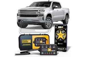 PEDAL COMMANDER for Chevrolet Silverado 1500 2019-2025 Throttle Controller Fits: 4th Gen, 2.7L Turbo 4.3L V6 3.0L Duramax 5.3L V8 6.2L V8 WT, LT, RST, LT Trail Boss, LTZ, High Country, ZR2 Truck