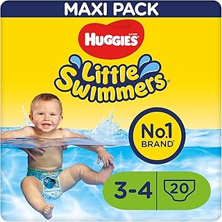Huggies Little Swimmers Schwimmwindeln, Gr.3/4 (7 - 15 kg), 1 Packung mit 20 Stück