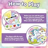 Orchard Toys Unicorn Jewels Colour Matching Game 2-4 Players 3+ view 3