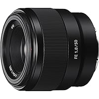 Sony - FE 50mm F1.8 Standard Lens (SEL50F18F), Black