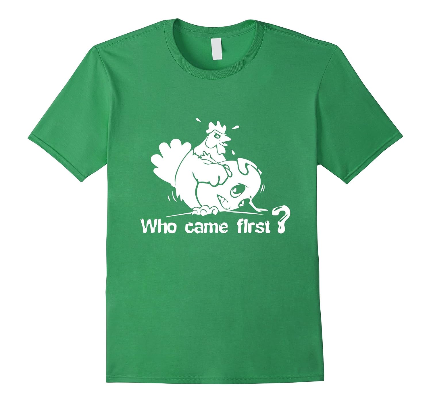 Who Came First The Chicken Or The Egg T Shirt CL Colamaga