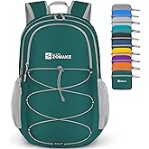 ZOMAKE Lightweight Packable Backpack 28L, Foldable Backpacks Water Resistant Collapsible Day Bag Light Daypack for Hiking