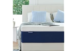 Molblly Queen Mattress, 8 inch Gel Memory Foam Mattress with CertiPUR-US Bed Mattress in a Box for Sleep Cooler & Pressure Relief, Queen Size