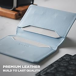 VULKIT Slim Minimalist Card Holder RFID Blocking