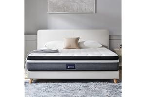 S SECRETLAND Queen Mattress, 12 Inch Cooling-Gel Memory Foam and Individually Pocket Innerspring Hybrid Mattress, Queen Bed Mattress in a Box, CertiPUR-US Certified,60”*80”, Firm