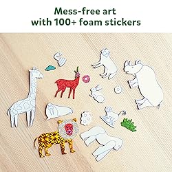 Skillmatics Foil Fun - Animals, No Mess Art for