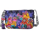 Laurel Burch Laurel's Garden Crossbody Bag (Laurel's Garden)