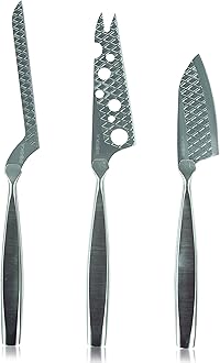 BOSKA 307095 3pc Cheese Knife Set, 18-10 Steel