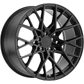 TSW Sebring Matte Black Wheel with Painted Finish (20 x 8.5 inches /5x114.3 mm, 40 mm Offset)