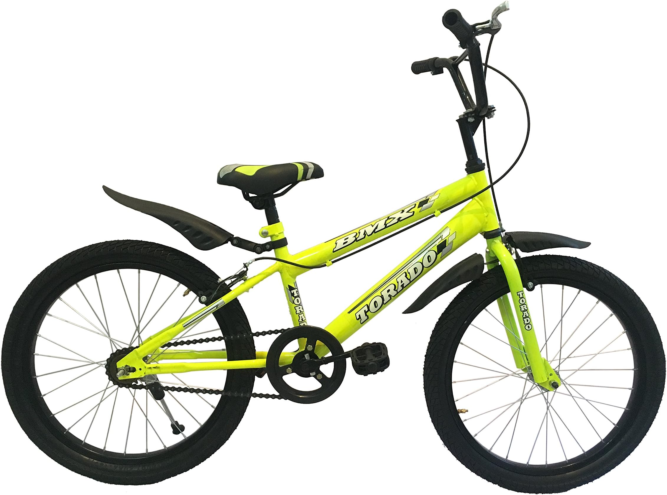 Torado BMX yellow 20 inch Bicycle for 7-11 yr