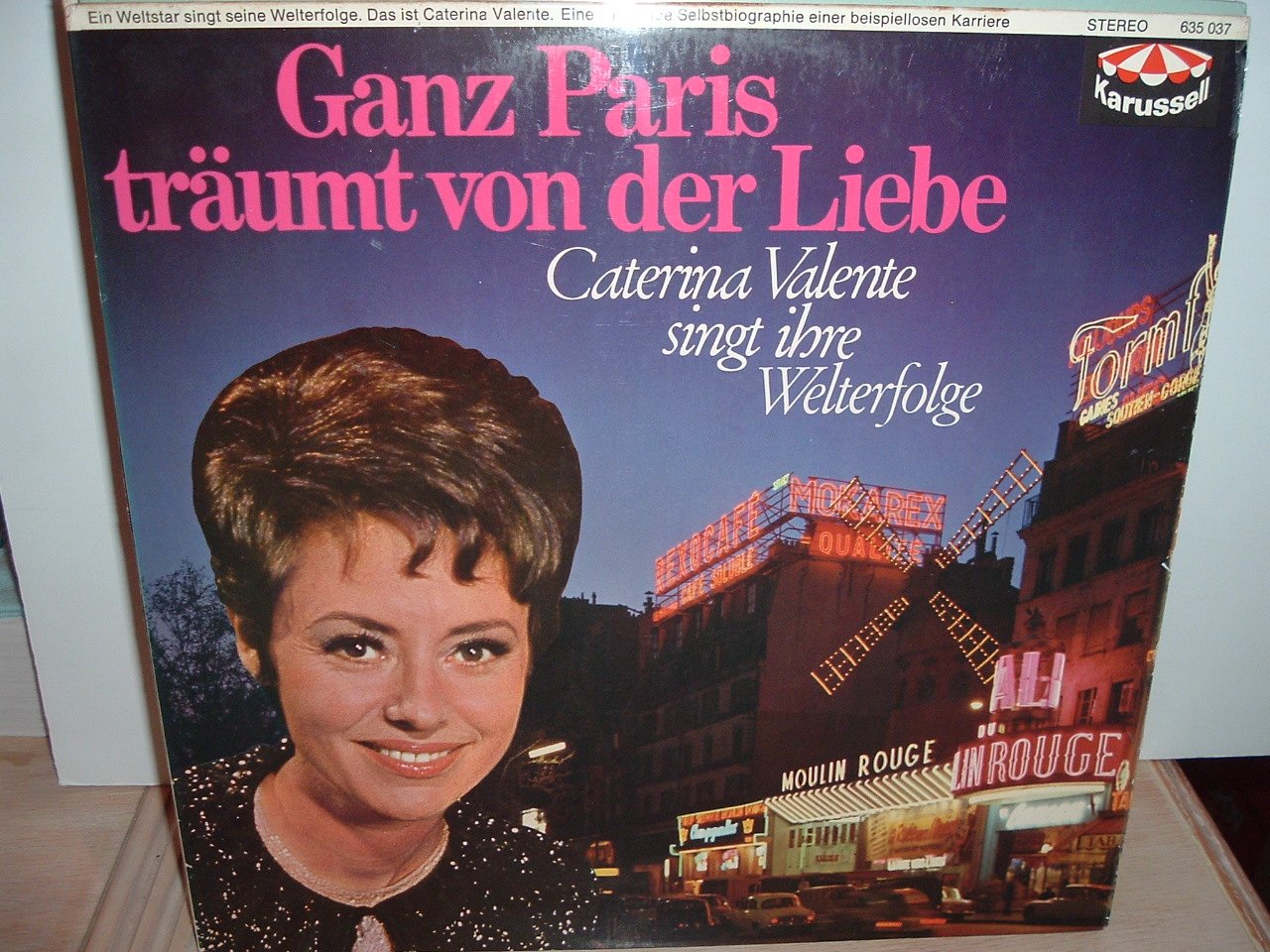 Caterina Valente Ganz Paris Träumt Von Der Liebe