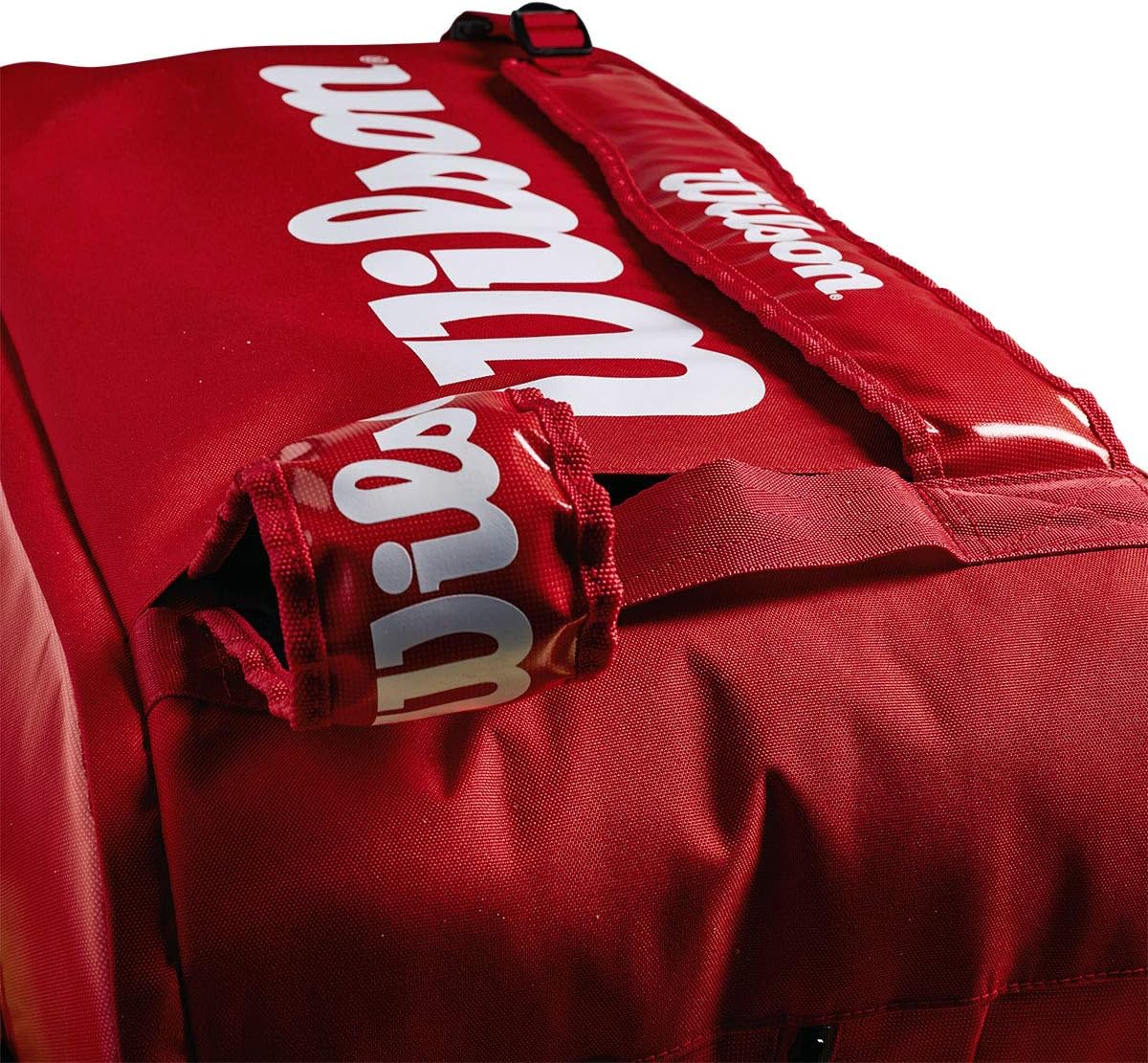 Wilson Super Tour 2 Compartment Large - Red/White : Sports & Outdoors