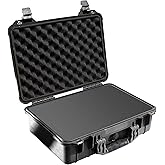Pelican 1500 Case With Foam (Black)