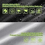 Favoto Hatchback Car Cover 145-157 in Waterproof 5-Layer with Right Side Zipper view 2