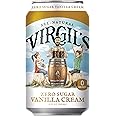 Virgil’s, Zero Sugar Vanilla Cream, Great Tasting Zero Calorie Keto Friendly Soda (6 - 12oz cans)