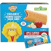 Earth's Best Sesame Street Organic Sunny Days Snack Bars, Apple, 16 Bars Per Box