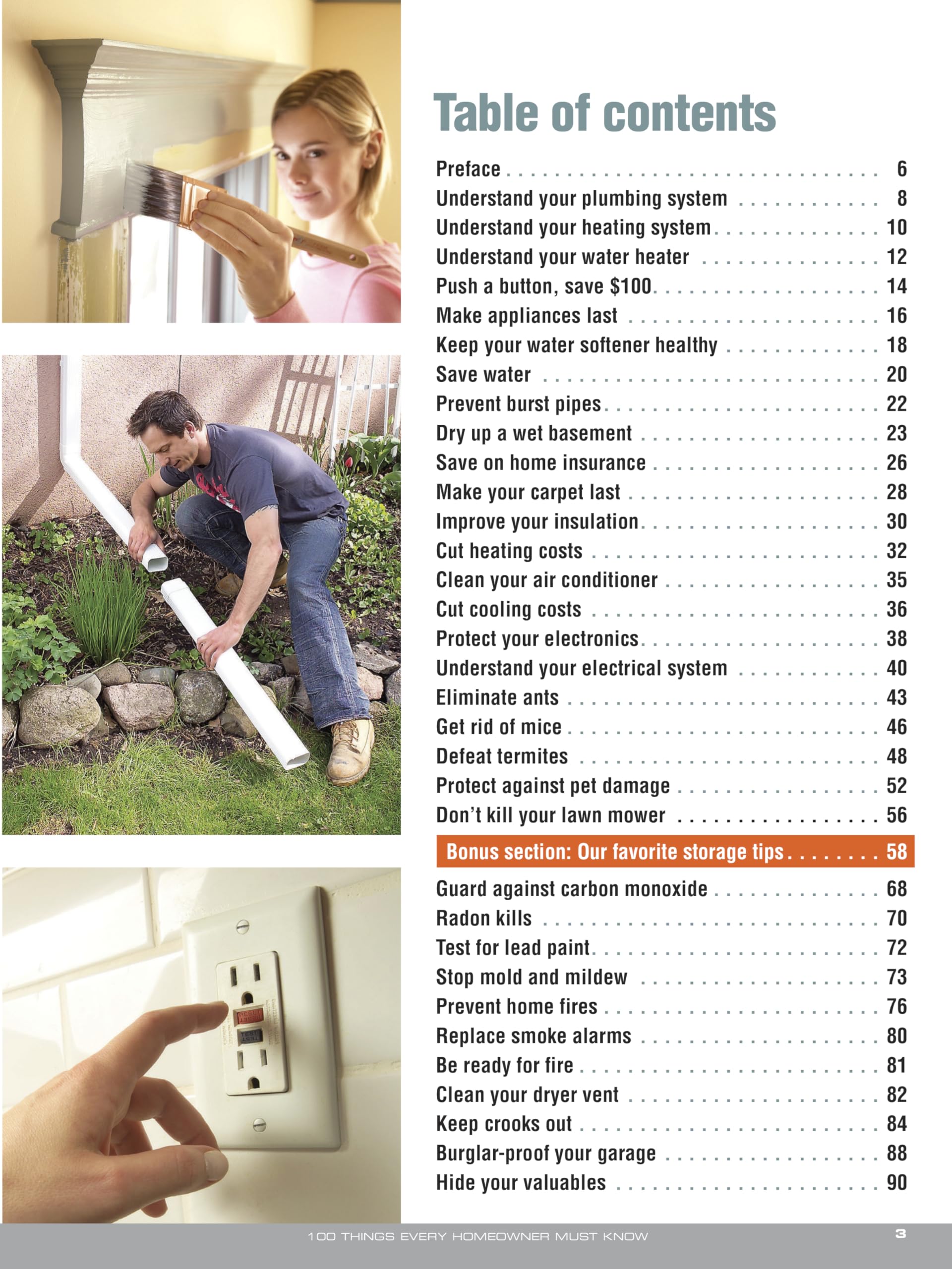 100 Things Every Homeowner Must Know: How to Save Money, Solve Problems and Improve Your Home (Family Handyman 100)