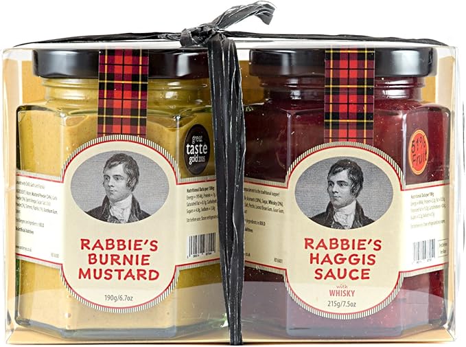 Duo Of Rabbie's Burnie Mustard & Haggis Sauce