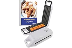 Churro Maker by StarBlue with FREE Recipe e-Book - Cook Healthy and Oil-free Churros in just minutes 110-120V 60Hz 760W