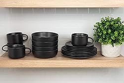 10 Strawberry Street Wazee Matte Coupe Dinnerware