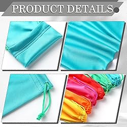 Shinylin 24 Pcs Sunglass Pouch Drawstring