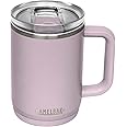 CamelBak Thrive Leak-Proof 16 oz Mug, Insulated Stainless Steel - For travel, coffee, tea, hot beverages - Spill Proof - Cup-holder Compatible, Purple Sky