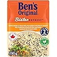 BEN'S ORIGINAL BISTRO EXPRESS Long Grain & Wild Rice Roasted Chicken Flavour, Side Dish, 250g Pouch